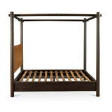 Solid Acacia Canopy Bed | Novi Living Devin
