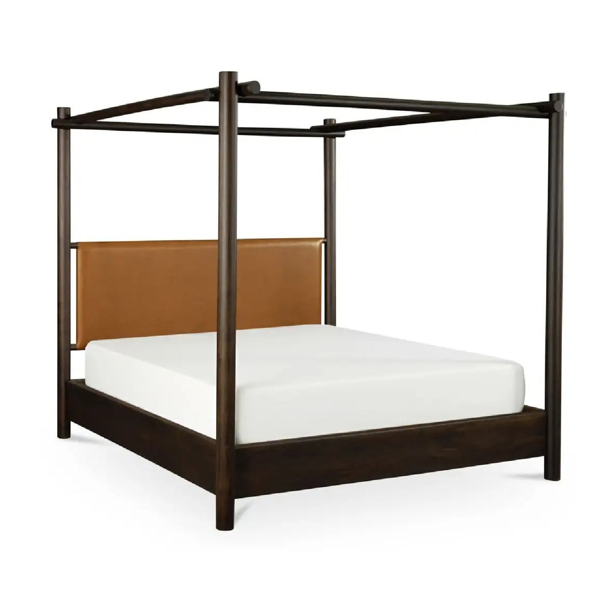 Solid Acacia Canopy Bed | Novi Living Devin