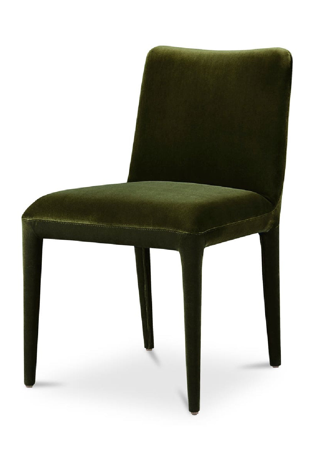 Modern European furniture - Green Velvet Dining Chairs (2) - www.oroa.com