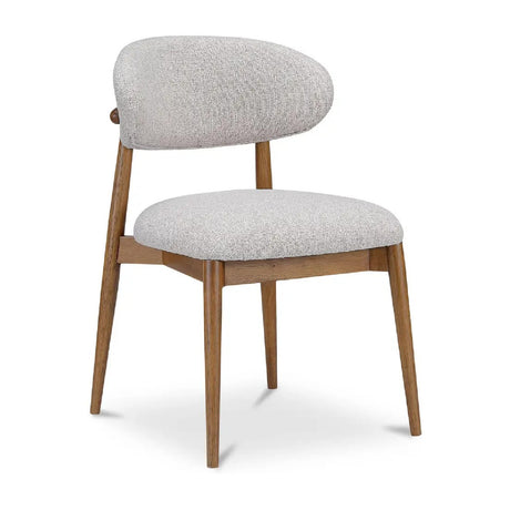   Modern European furniture - White Padded Dining Chair - www.oroa.com | Oroa.com