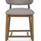 Modern European furniture - Rubberwood Framed Counter Stool - www.oroa.com