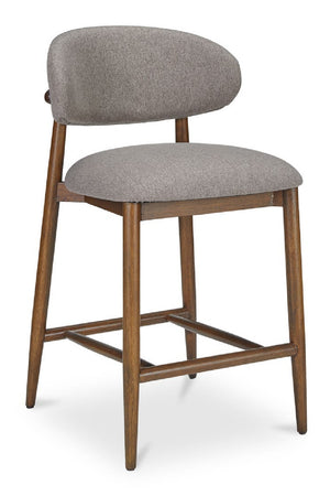 Rubberwood Framed Counter Stool | Novi Living Ellie | Oroa.com