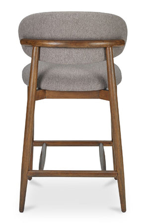 Rubberwood Framed Counter Stool | Novi Living Ellie | Oroa.com