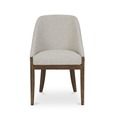 Modern European furniture - Oak Framed Upholstered Dining Chair - www.oroa.com