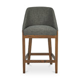 Modern European furniture - Green Curved Counter Stool - www.oroa.com