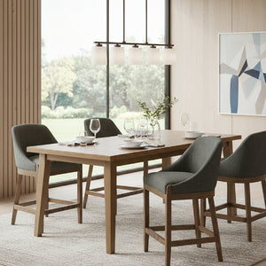 Modern European furniture - Green Curved Counter Stool - www.oroa.com