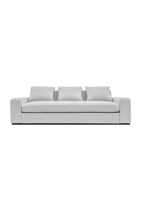 Modern European furniture - Gray Modern Minimalist Sofa - www.oroa.com