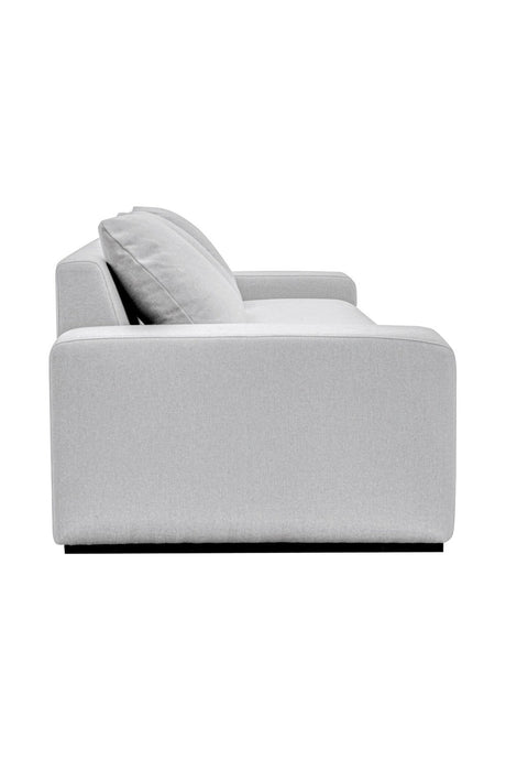 Modern European furniture - Gray Modern Minimalist Sofa - www.oroa.com