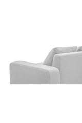 Modern European furniture - Gray Modern Minimalist Sofa - www.oroa.com