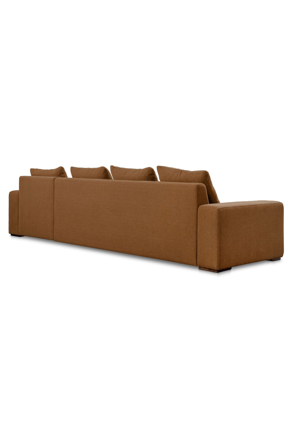 Modern European furniture - Track-Armed Right Sectional Sofa - www.oroa.com