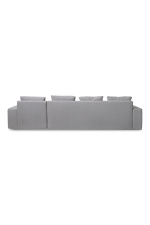 Modern European furniture - Track-Armed Right Sectional Sofa - www.oroa.com