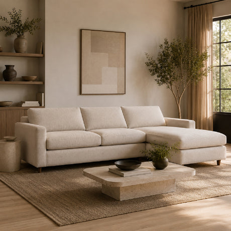   Chenille Sectional Sofa | Oroa.com