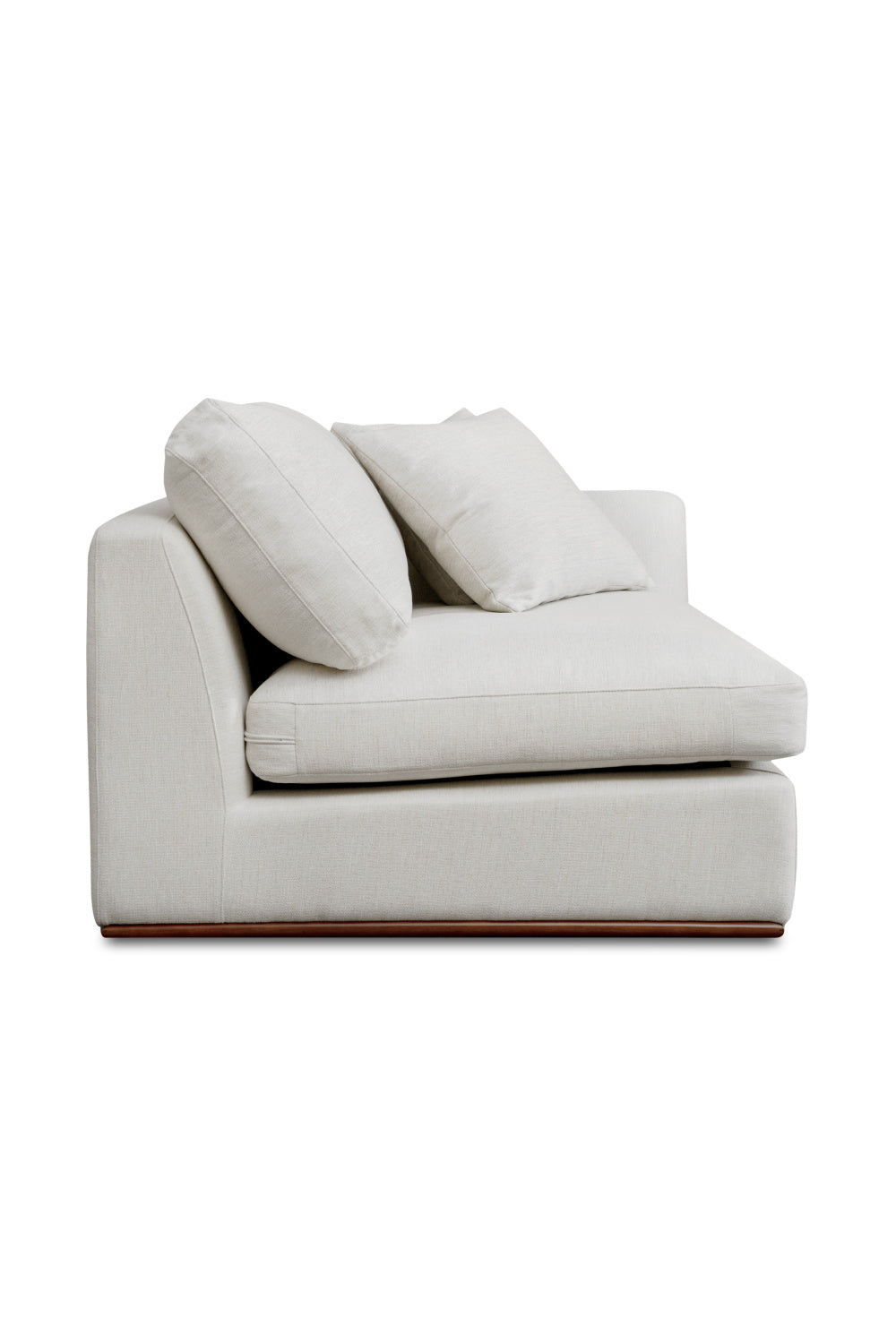 Modern European furniture - Right-Armed Corner Chair - www.oroa.com