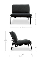 Modern European furniture - Olefin Indoor/Outdoor Accent Chair - www.oroa.com