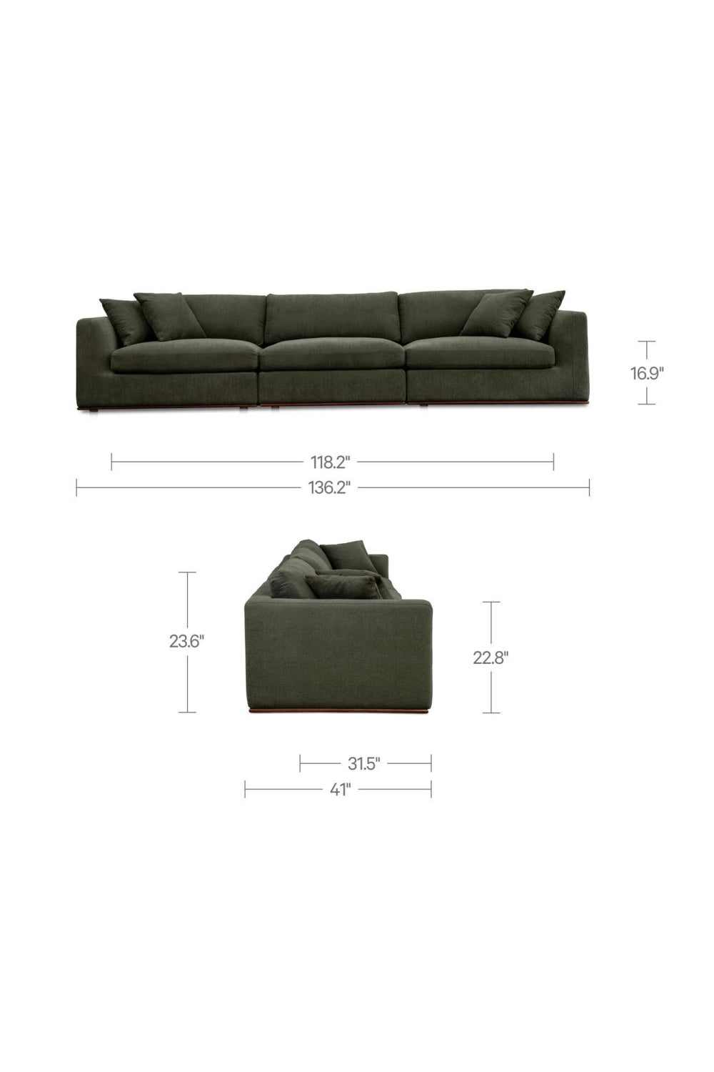 Modern European furniture - Classic Modular Sofa - www.oroa.com