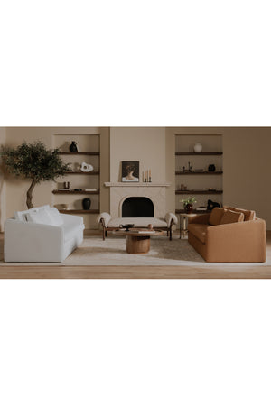 Upholstered Layered Back Sofa | Novi Living Phoebe | Oroa.com