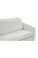Modern European furniture - Upholstered Layered Back Sofa - www.oroa.com