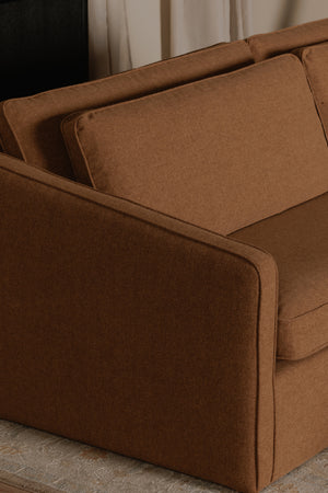Upholstered Layered Back Sofa | Novi Living Phoebe | Oroa.com