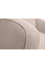 Modern European furniture - Cushioned Fabric Accent Chair - www.oroa.com