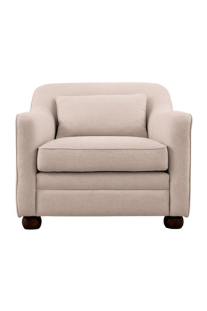 Cushioned Fabric Accent Chair | Novi Living Amira | Oroa.com