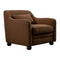 Modern European furniture - Cushioned Fabric Accent Chair - www.oroa.com