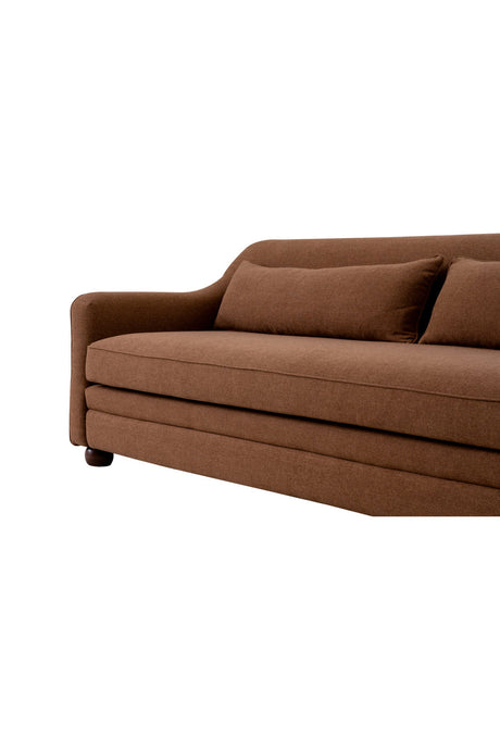 Modern European furniture - Cushioned Fabric Sofa - www.oroa.com
