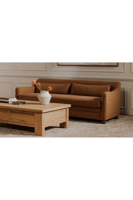 Modern European furniture - Cushioned Fabric Sofa - www.oroa.com