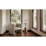 Beige Weave Piped Accent Chair | Novi Living Harris