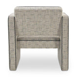 Beige Weave Piped Accent Chair | Novi Living Harris
