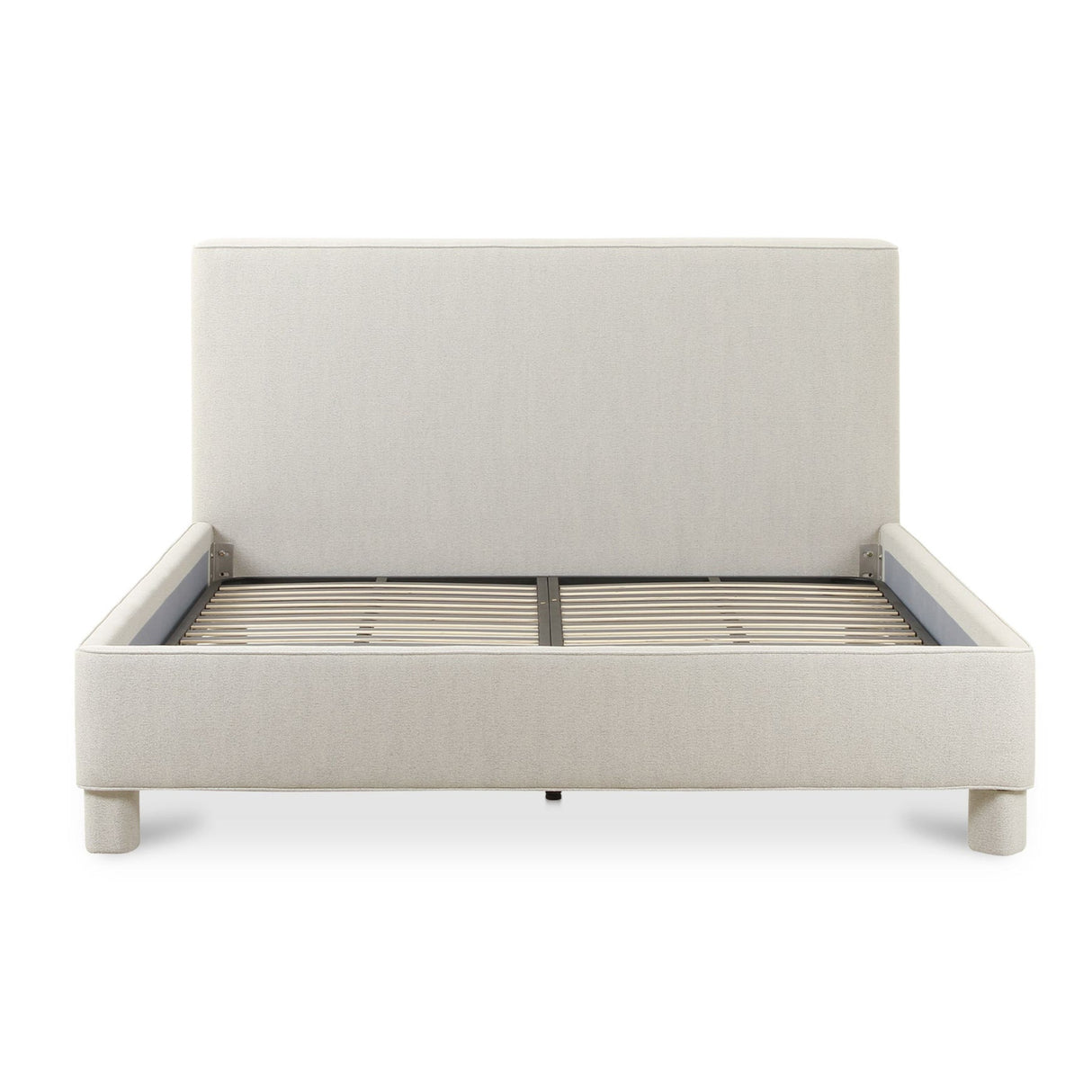 Gray Minimalsit Bed | Novi Living Ichigo