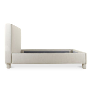 Gray Minimalsit Bed | Novi Living Ichigo