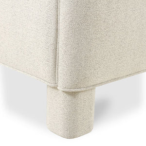 Gray Minimalsit Bed | Novi Living Ichigo