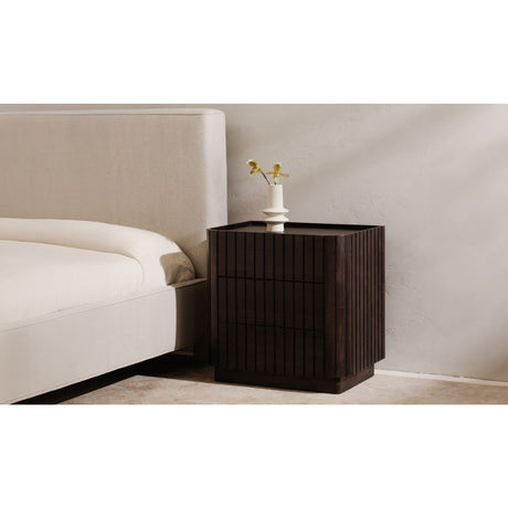 Modern European furniture - Gray Minimalist Bed - www.oroa.com