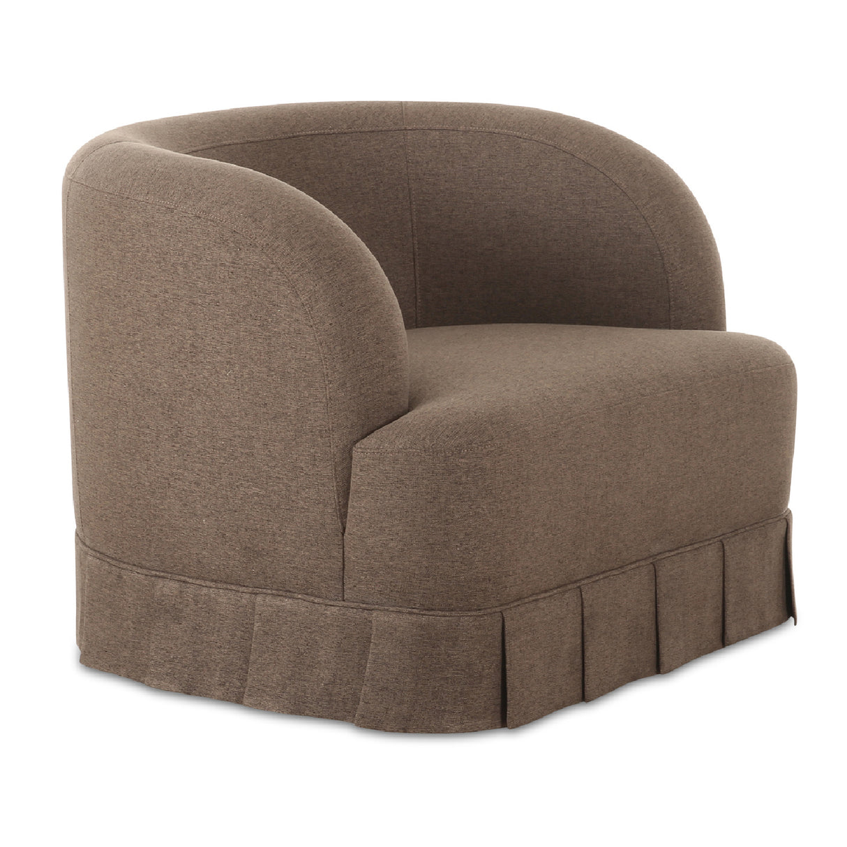 Pleated Swivel Chair | Novi Living Maren
