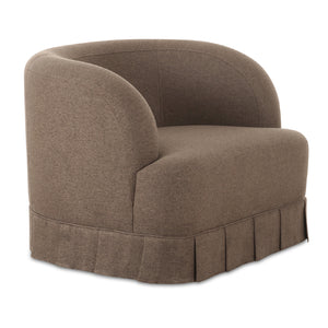 Pleated Swivel Chair | Novi Living Maren