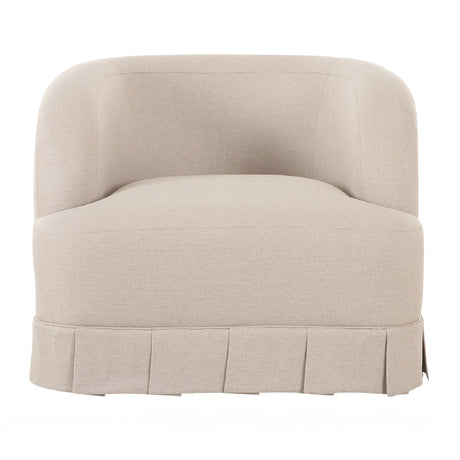 Modern European furniture - Pleated Swivel Chair - www.oroa.com