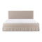 Modern European furniture - Box Pleated Bed - www.oroa.com