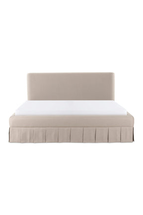 Modern European furniture - Box Pleated Bed - www.oroa.com