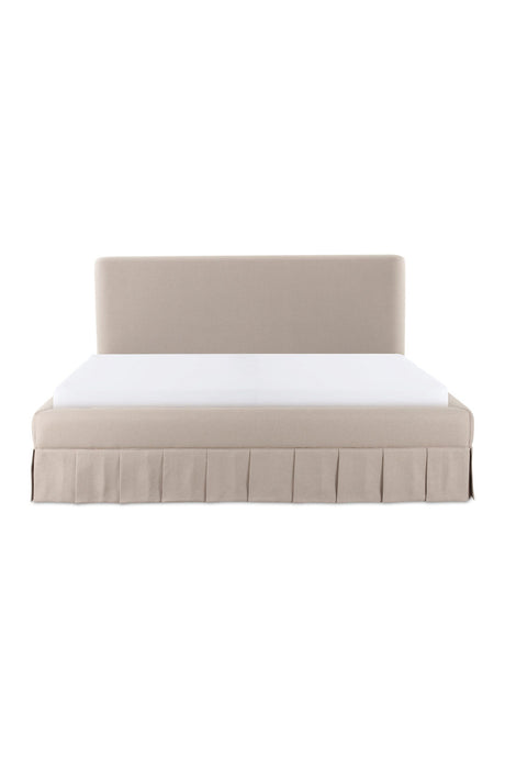 Box Pleated Bed | Novi Living Maren | Oroa.com