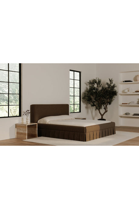 Modern European furniture - Box Pleated Bed - www.oroa.com