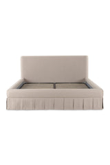 Modern European furniture - Box Pleated Bed - www.oroa.com