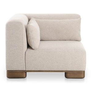 Modern European furniture - Beige Corner Chair - www.oroa.com