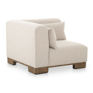 Modern European furniture - Beige Corner Chair - www.oroa.com