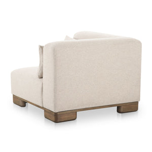 Modern European furniture - Beige Corner Chair - www.oroa.com