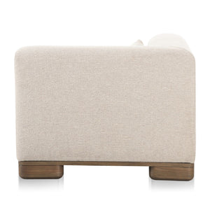 Modern European furniture - Beige Corner Chair - www.oroa.com