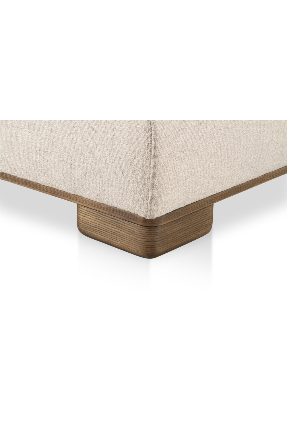 Modern European furniture - Cream Fabric Slipper Chair - www.oroa.com