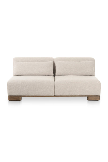 Modern European furniture - Cream Fabric Sofa - www.oroa.com