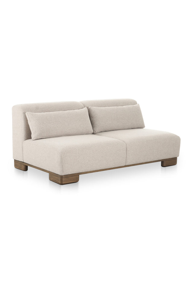 Modern European furniture - Cream Fabric Sofa - www.oroa.com