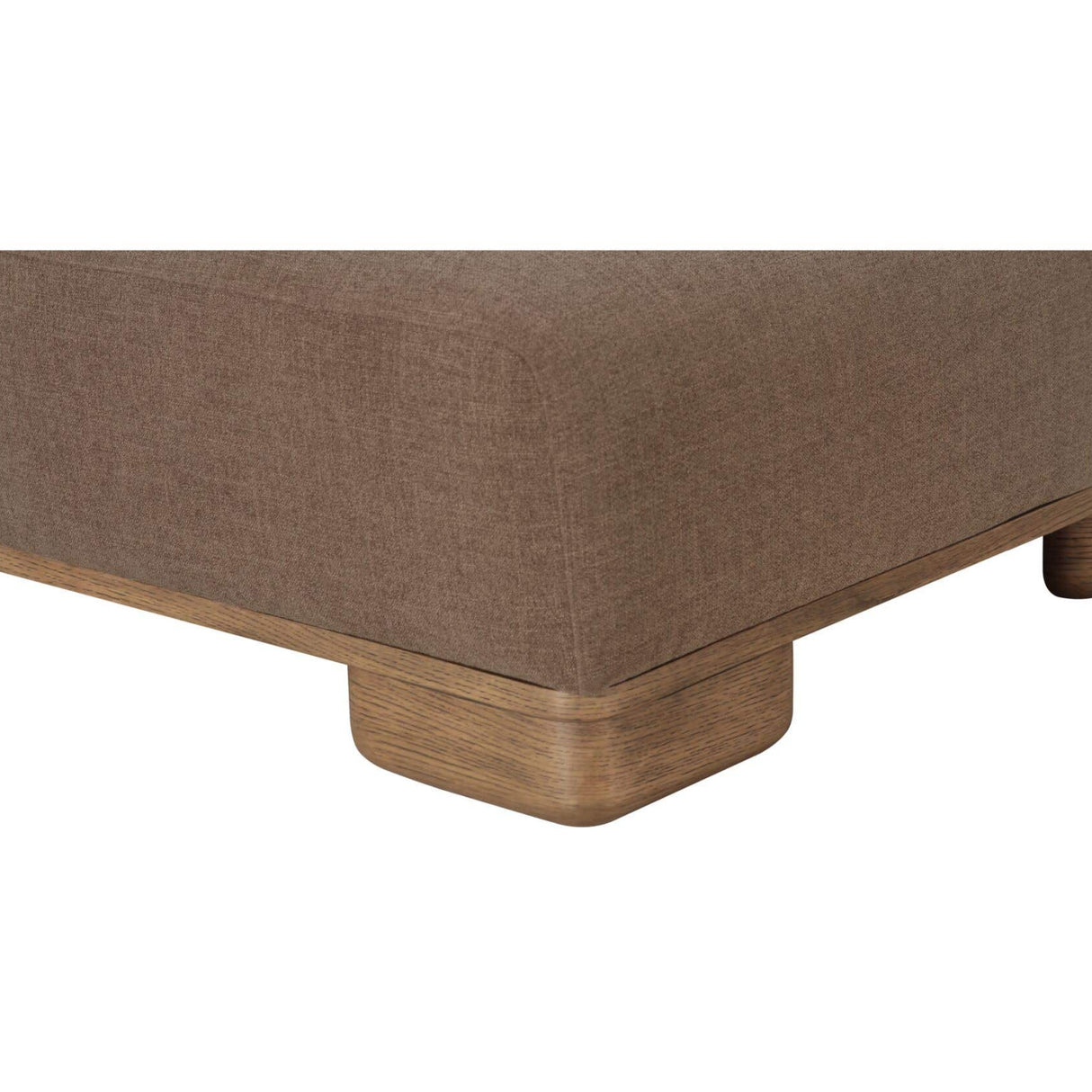 Fabric Upholstered Ottoman | Novi Living June -  www.oroa.com