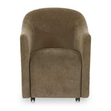 Barrel-Inspired Rolling Dining Chair | Novi Living Drava
